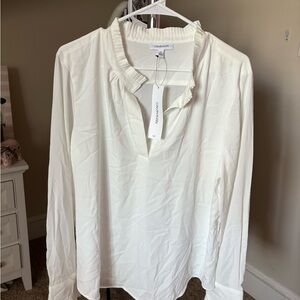 Calvin Klein Elegant Cream Blouse